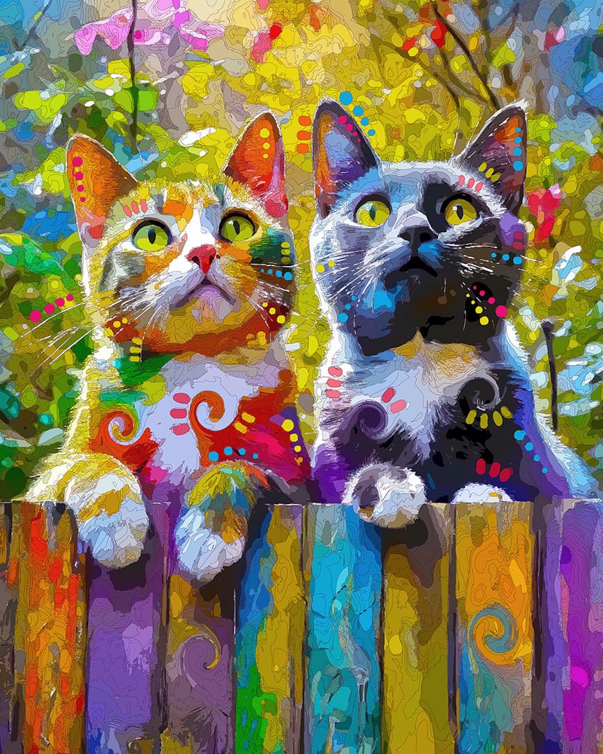 Fence Felines