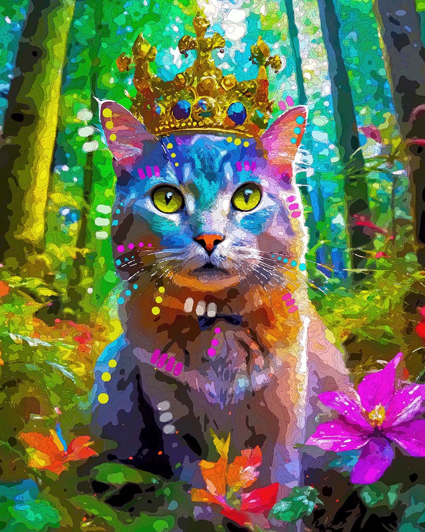 Forest Crown Cat