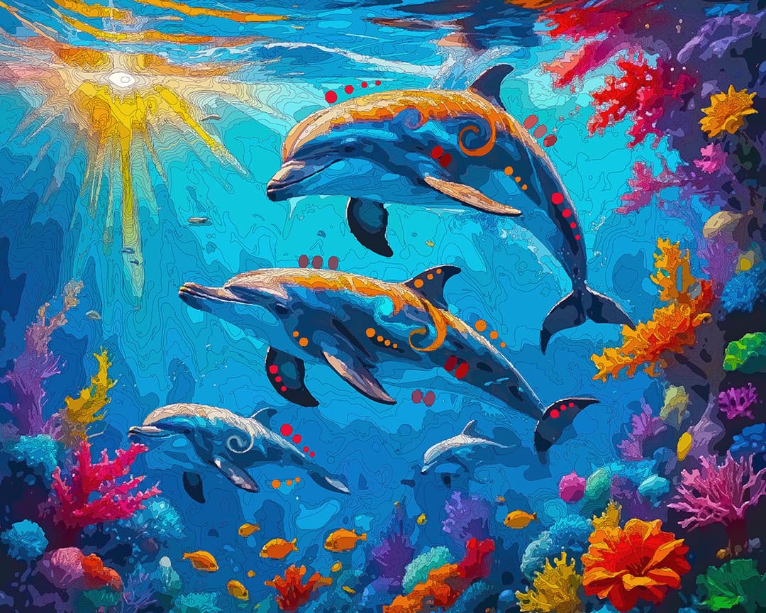 Sea Garden Dolphins