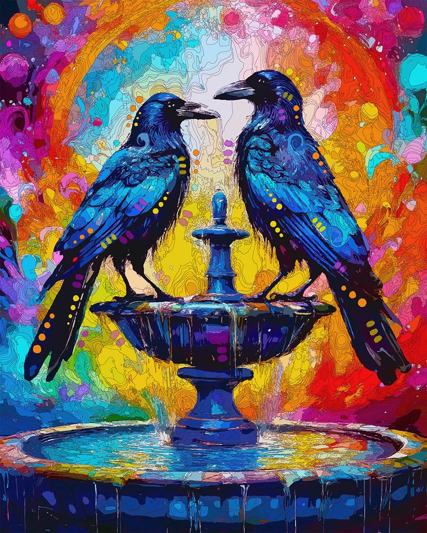 Fountain Ravens